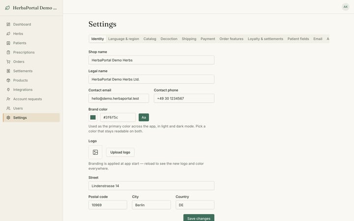 Settle, steer, configure — without writing code